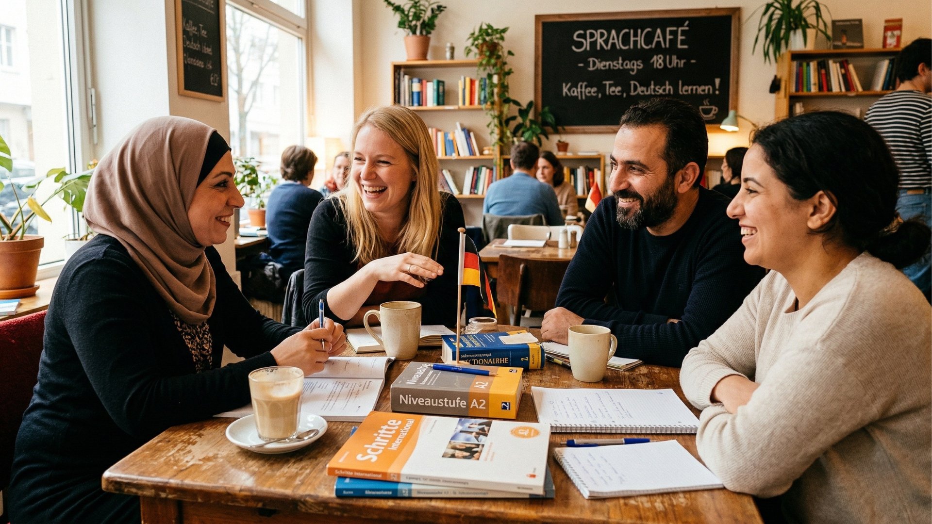 Begegnung im Sprachcafé